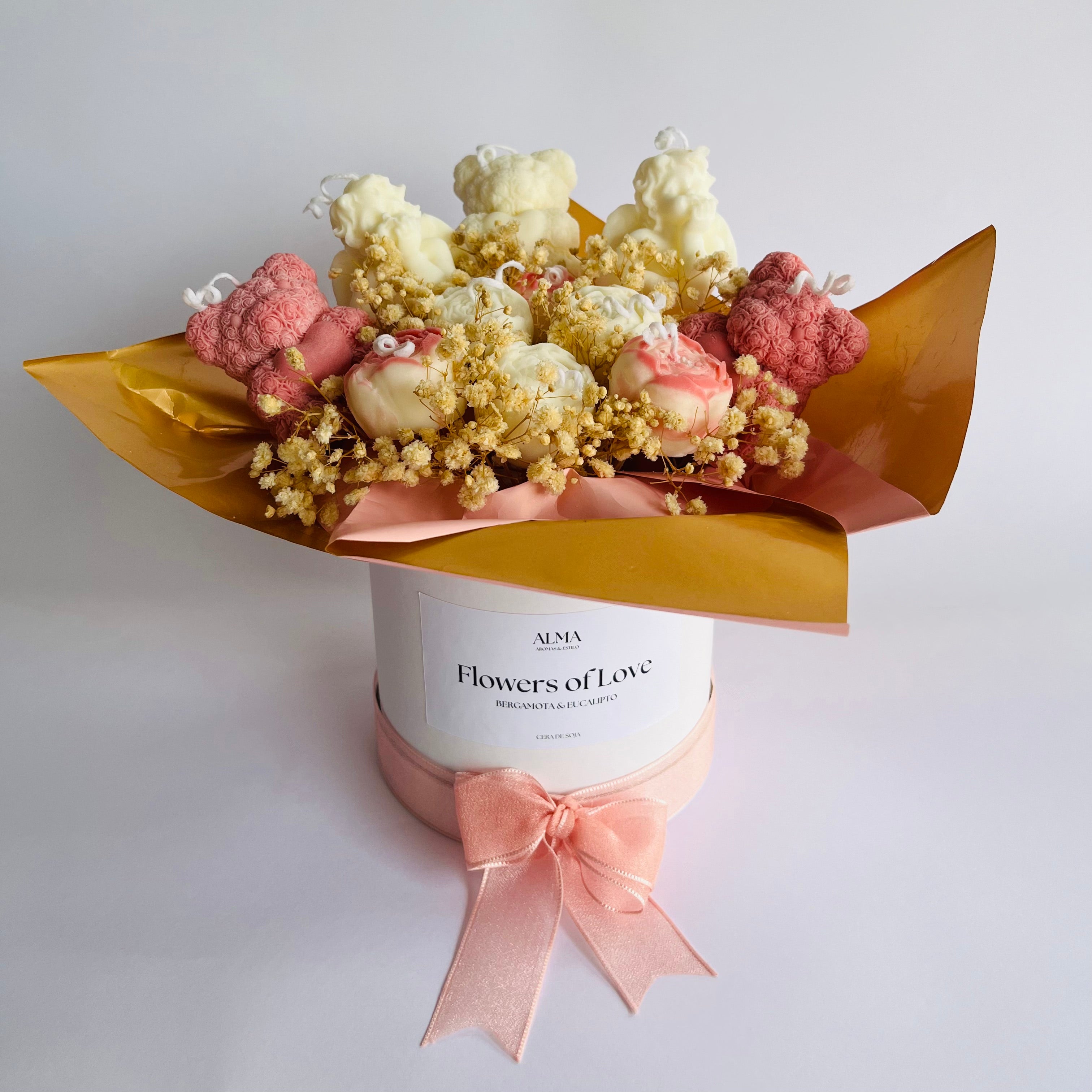 Bouquet de vela personalizado